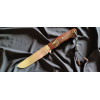 ЗОЛОТИЙ ПТАХ ІІ ніж ручної роботи майстерні VIKTOR KNIVES, купити замовити в Україні, сталь - М398, 63 HRC